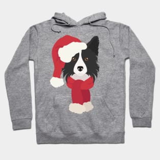 Christmas Border Collie Dog Hoodie